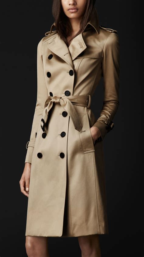 trench donna burberry|burberry trench women.